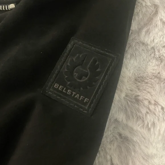 Belstaff Black Suede Edmunds Jacket Sz 52/L - Picture 10 of 13